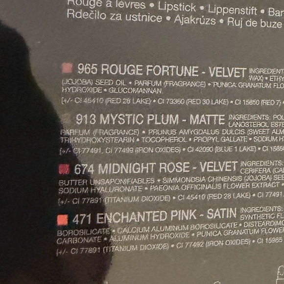 Dior Rouge Lipstick Collection - Rich Reds and Pinks - Picture 2 of 2